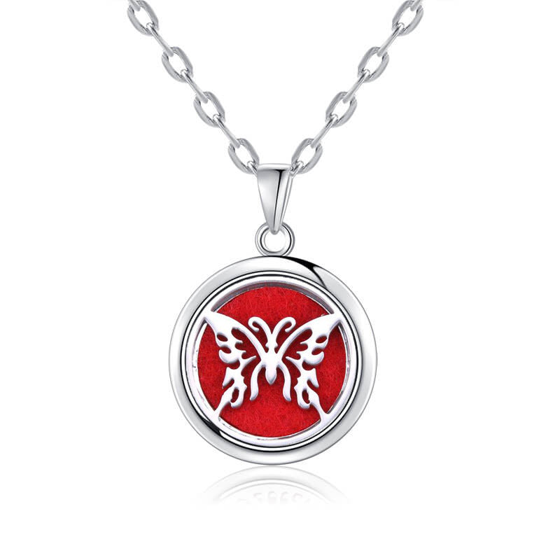 Women Fashionable Pendant Necklace S925 Stainless Steel High Quality Different Pattern Women Pendant Necklace