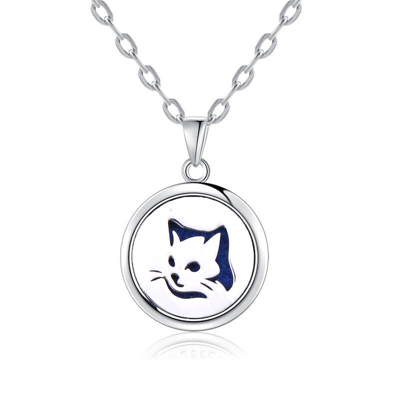 Women Fashionable Pendant Necklace S925 Stainless Steel High Quality Different Pattern Women Pendant Necklace