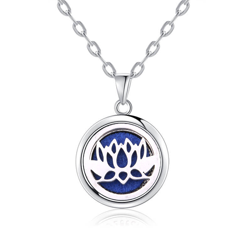 Women Fashionable Pendant Necklace S925 Stainless Steel High Quality Different Pattern Women Pendant Necklace
