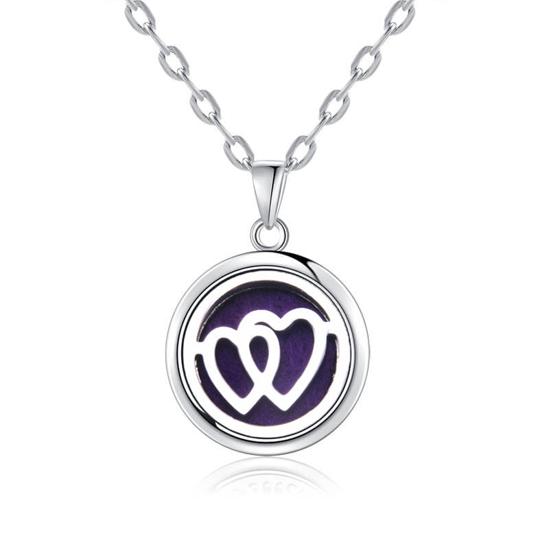 Women Fashionable Pendant Necklace S925 Stainless Steel High Quality Different Pattern Women Pendant Necklace