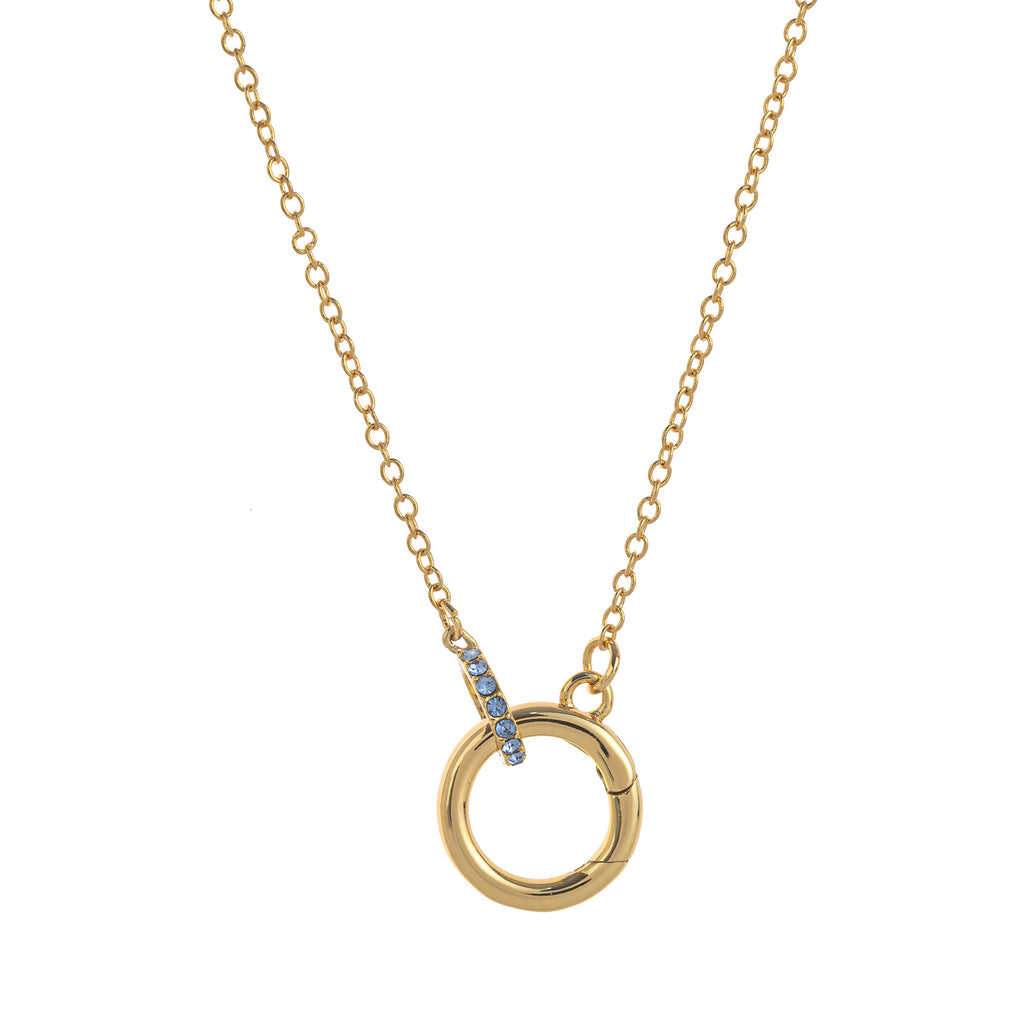 New Fashionable Color Twelve Birthstone Women's Necklace