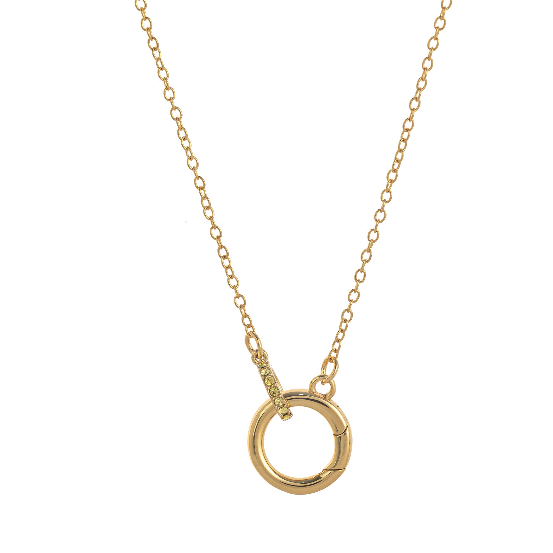 New Fashionable Color Twelve Birthstone Women's Necklace