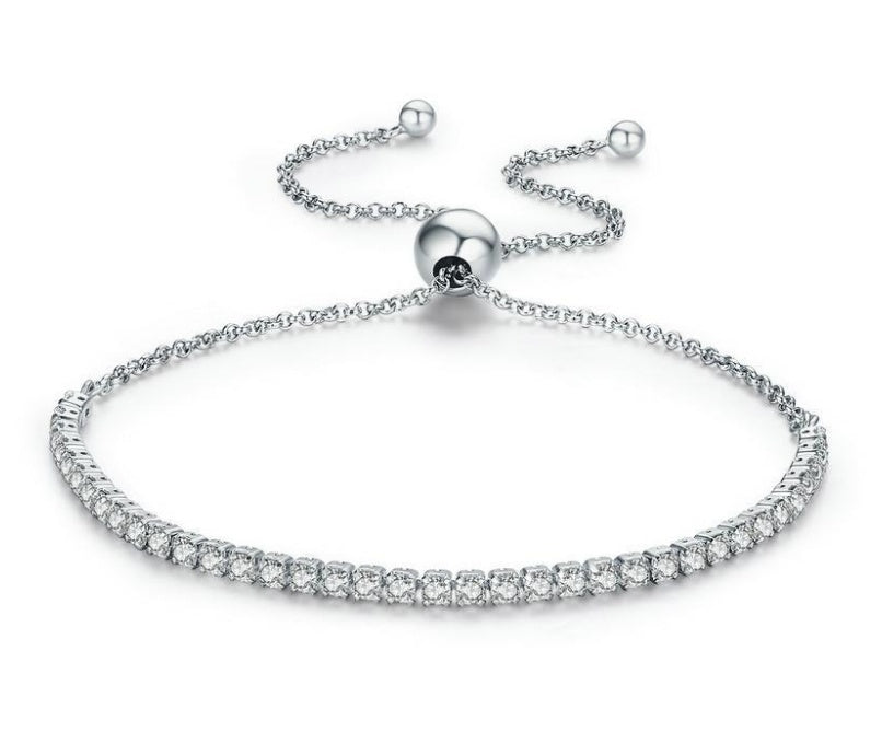 Star Shining Silver Women's Bracelet