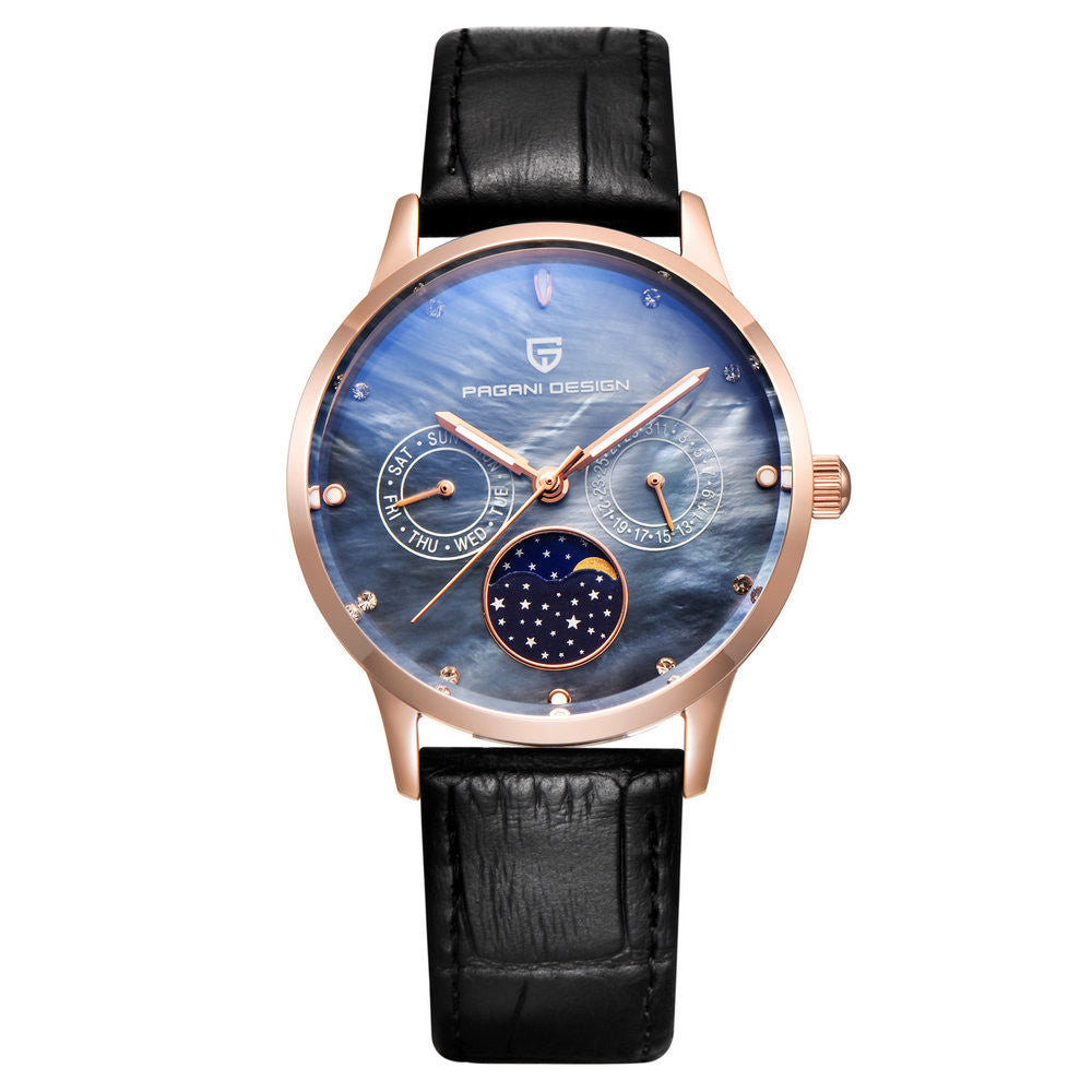 Pagani Design Luxury Brand Women Watches Fashion Gold Ladies Quartz Watch Leatger Band Female Bracelet Wristwatches