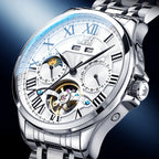 OLEVS Man Automatic Mechanical Flywheel Waterproof Wristwatch - Acquisti Online