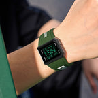 SANDA New Fashion Watches Men Outdoor Sports Military LED Digital Watch 5Bar Waterproof Wristwatch Clock Relogio Masculino