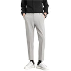 Men's Fashion Ankle-length Slim-fit Casual Pants