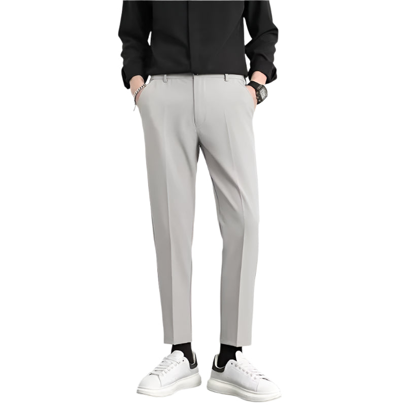 Men's Fashion Ankle-length Slim-fit Casual Pants