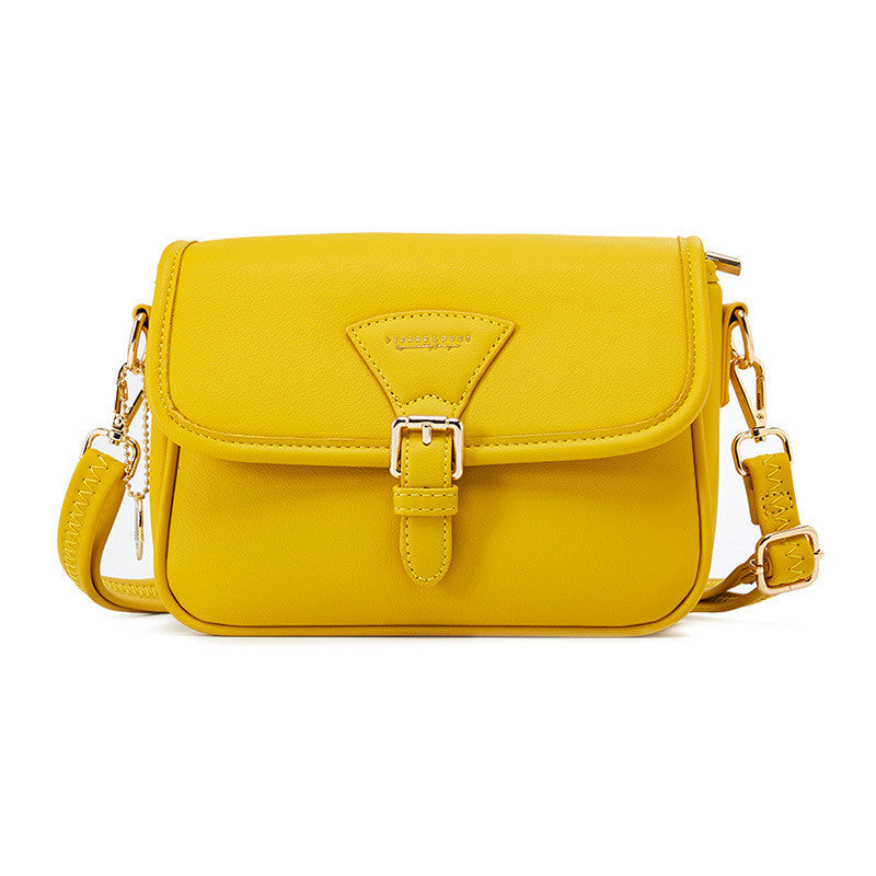 Dames Crossbody Tas Eenvoudige Mode Schoudertas Origineel Leer Grote Capaciteit Magnetische Gesp Dames Schoudertas