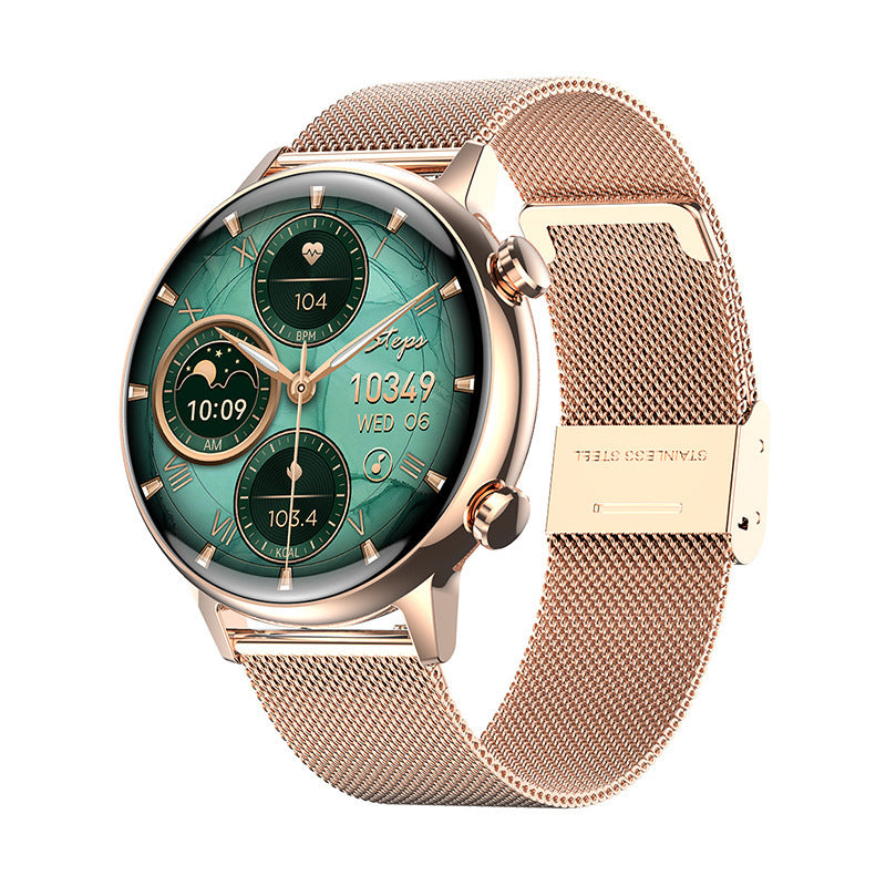 Orologio intelligente da donna HK39 Bluetooth BT Chiamata Schermo AMOLED HD Monitoraggio della salute NFC Promemoria intelligente Modalità sport Orologio intelligente da donna