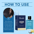 Ambergris Blue Ocean Parfum Heren Charm Atmosphere Permanent Licht Geur