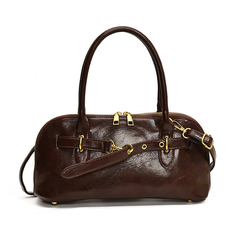 Retro Portable Fashion Shoulder Women's Bag Simple Large-capacity Crossbody Bag