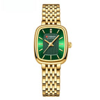 CURRN 9093 Women's Luxury Quartz Watch Fashion Leisure Diamond Simple Steel Strip Women Quartz Wristwatch
