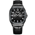 POSHI Men Quartz Watch Fashion Leather Strap Quartz Watches Waterproof Luminous Calendar Luxury Casual Sport Men's Wristwatch Male Clock - Acquisti Online