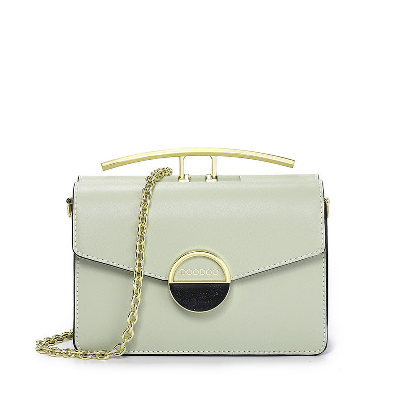 Doodoo Luxe High-end Dames Crossbody Handtas Echt Leren Crossbody Modieuze Schoudertas Dames Handtas