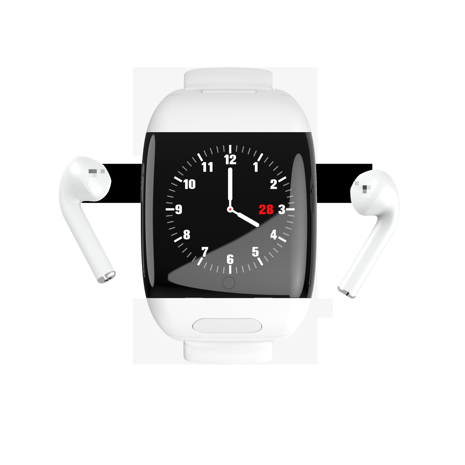 Braccialetto sportivo Fashion M8 con auricolari TWS 2-in-1, Smartwatch Bluetooth