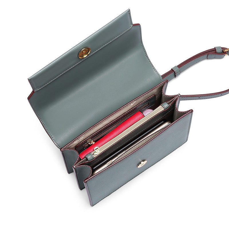 Dames schoudertas Originele leren schoudertas met grote capaciteit, modieuze dames crossbody tas