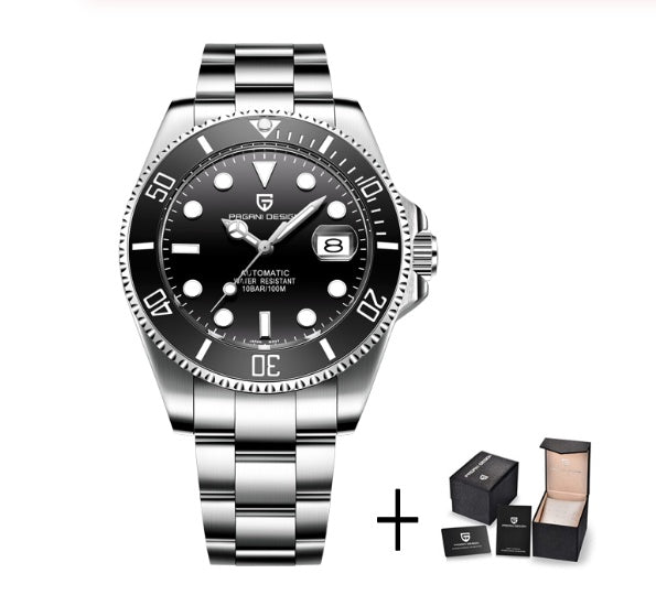Stylish men's PAGANI DESIGN waterproof watch