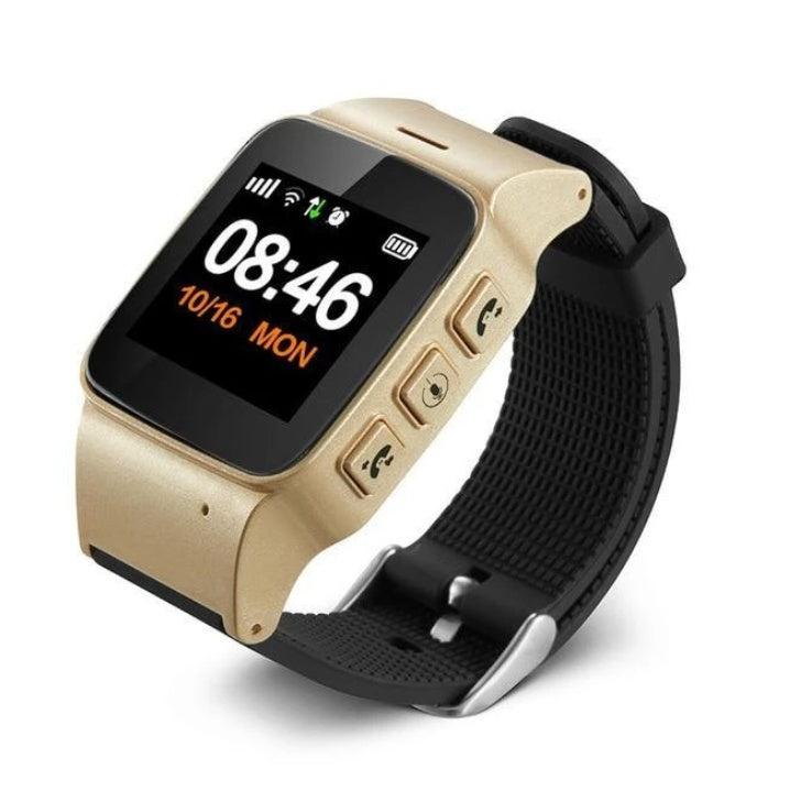 GPS-trackinghorloge voor ouderen, slim horloge, anti-verlies SOS wifi