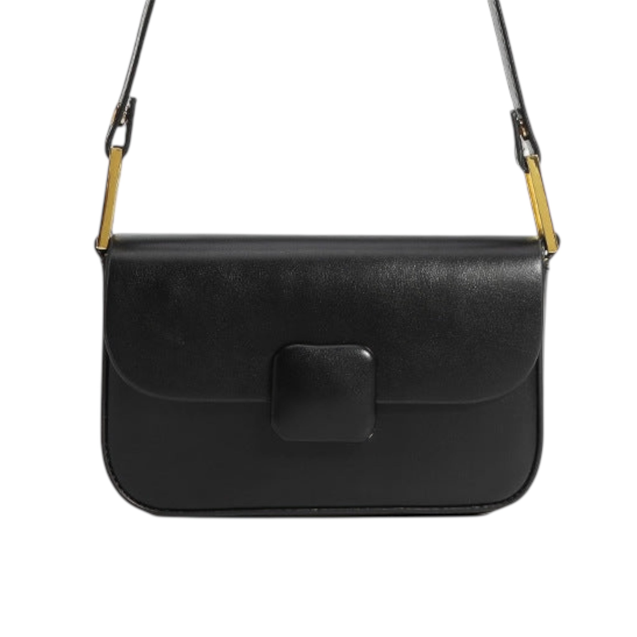 Modieuze schoudertas voor dames, originele leren crossbodytas, all-match messenger bag, kleine vierkante schoudertas voor dames