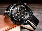 Men's Casual waterproof business sports quartz watch