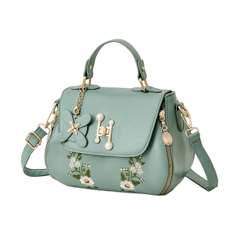 Women's Handbags Stylish Autumn New Fashion Bucket Bag Embroidered Bag Cover Single Shoulder Women Crossbody Bag