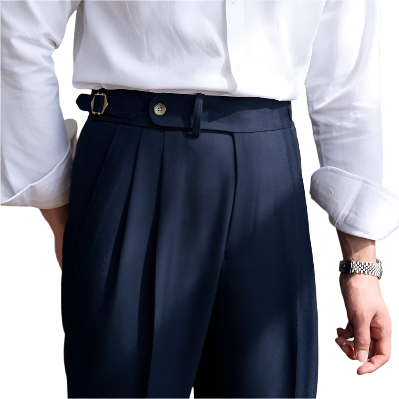 British Men Business Fashionable Men's Casual Pants