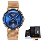 Orologio al quarzo impermeabile alla moda da uomo