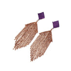 Personalized temperament diamond earrings for women