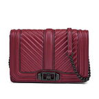 Women's Fashionable Chain Bag Shoulder Diagonal Bag Original Leather Large Capacity Crossbody Women Shoulder Bag