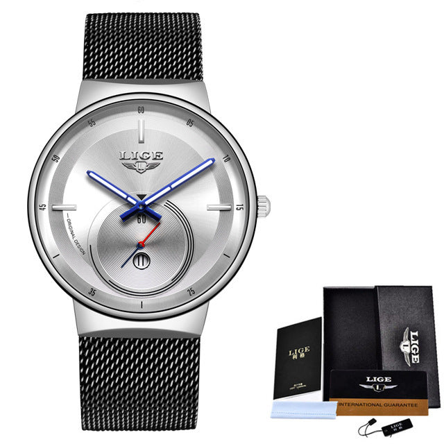 Modieus waterdicht quartzhorloge voor heren