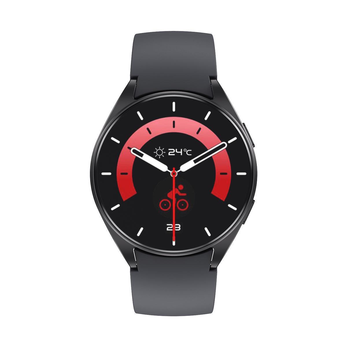 TF5 Pro Full Touch Screen Smart Watch for Android and iOS Phone Compatible Fitness Tracker with Heart Rate, Sleep, Blood Oxygen, Step Counter,Bluetooth Call - Acquisti Online