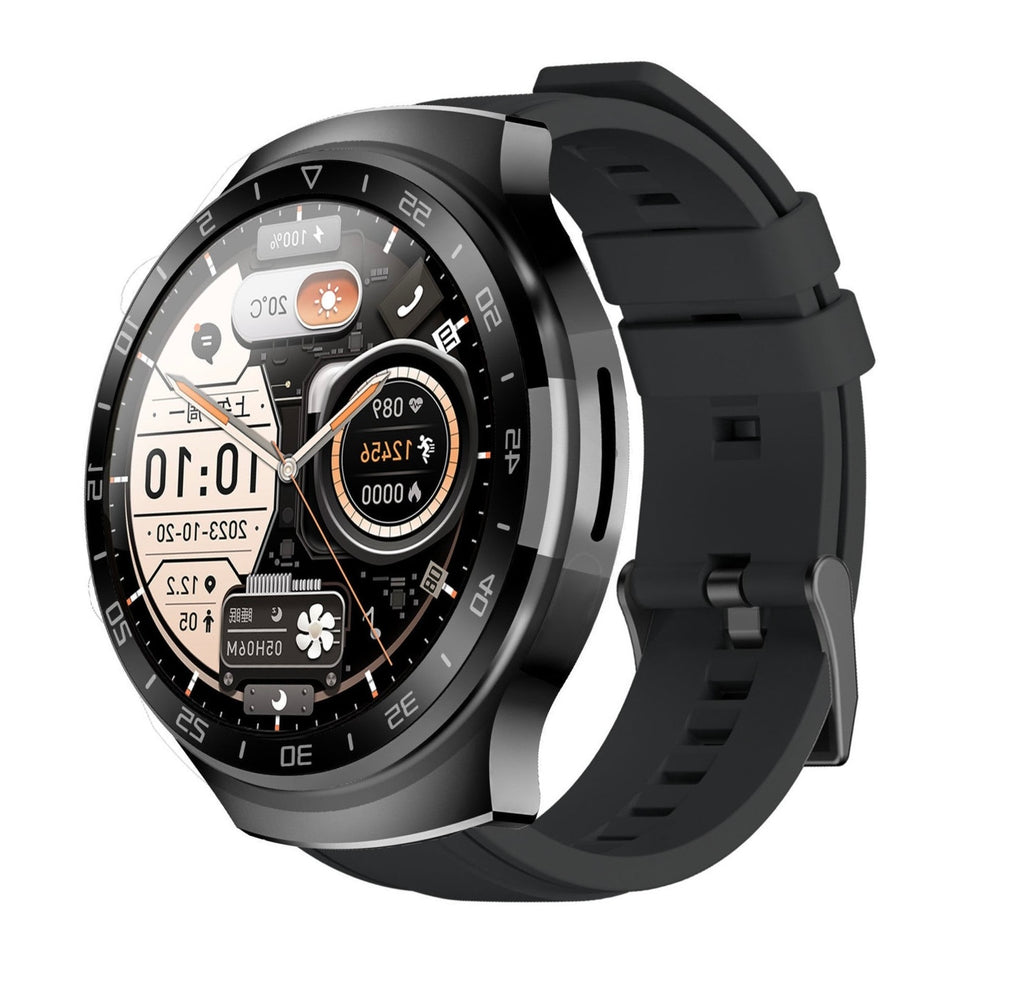 X16 PRO Smart Watch AMOLED Round Display NFC Payment Voice Assistant Alloy Men Business Smartwatch