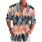 Fashion Printed Shirt Summer Menswear