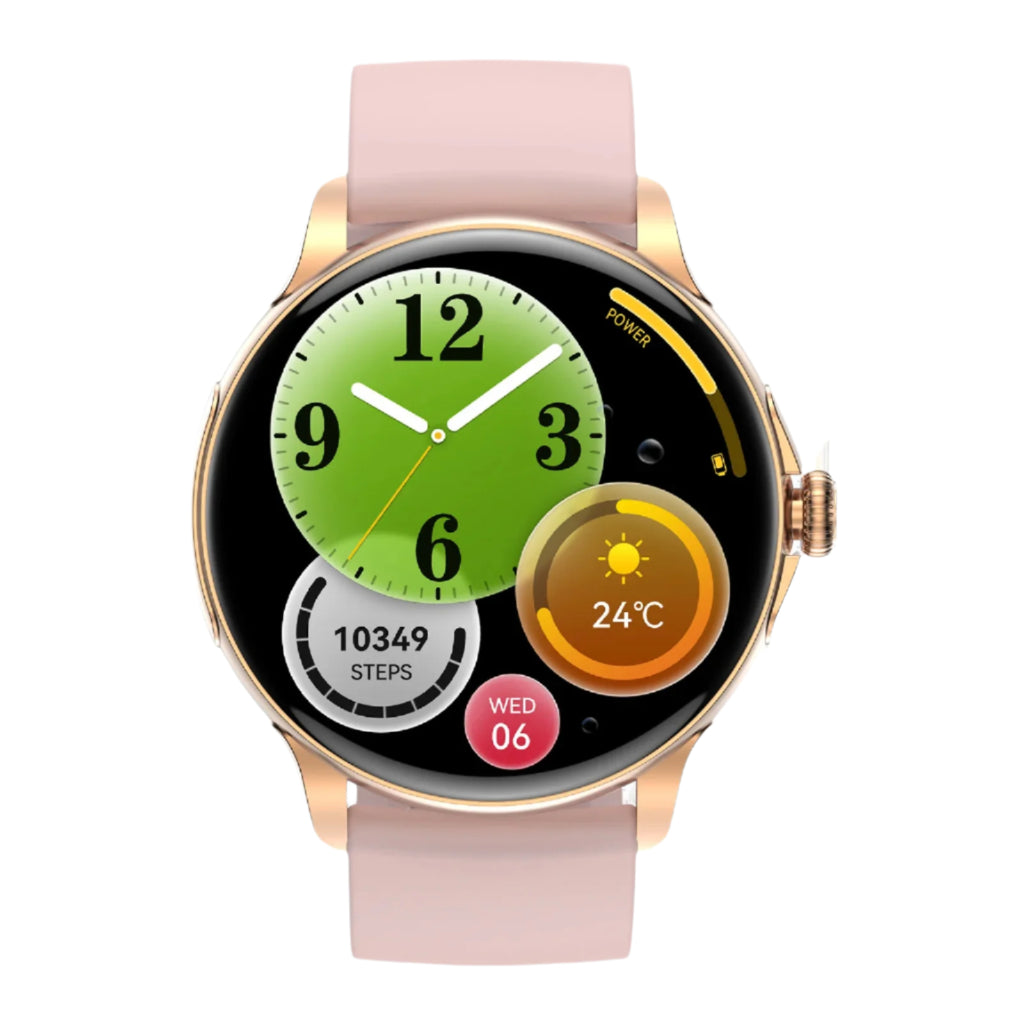 Hk49 Smart Watch Bluetooth BT Call Smart Reminder NFC Payment Health Monitoring Amoled Display Fitness Track Smart Watch