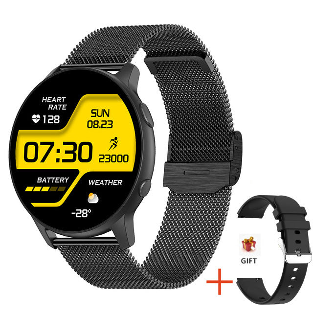 Smart Watch con promemoria chiamate, pressione sanguigna, frequenza cardiaca, ossigeno nel sangue