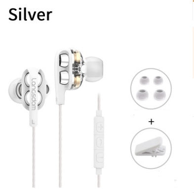 Earphone heavy bass with wheat wire controlled mobile phone headset - Acquisti Online