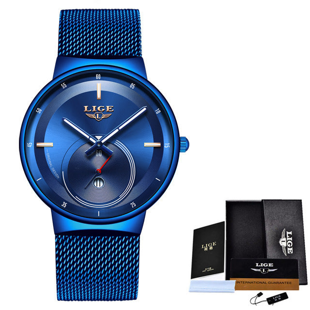 Modieus waterdicht quartzhorloge voor heren