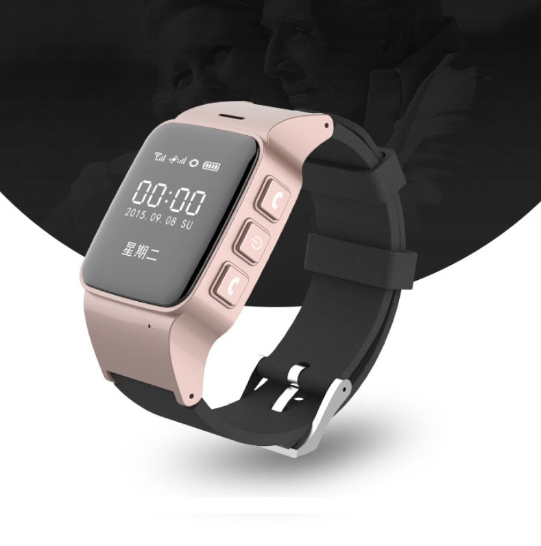 GPS-trackinghorloge voor ouderen, slim horloge, anti-verlies SOS wifi
