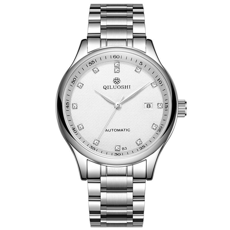 Orologio meccanico automatico impermeabile da uomo, casual e alla moda