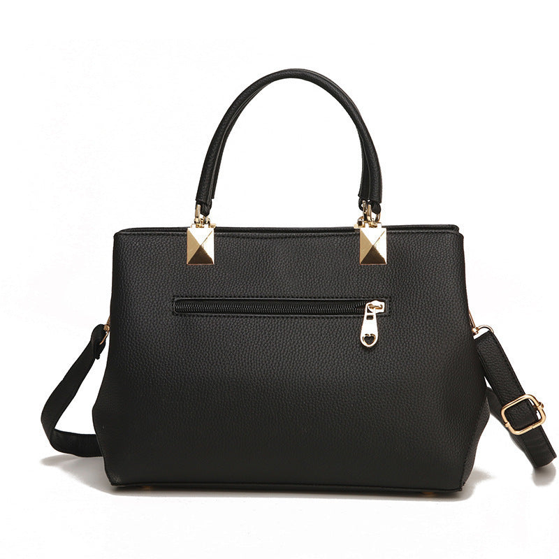 Dames schoudertas met meerdere zakken, grote capaciteit, dames handtas, dames schoudertas, casual messenger bag