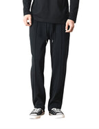 Men's Loose Drooping Cotton Terry Knitted Track Sweatpants