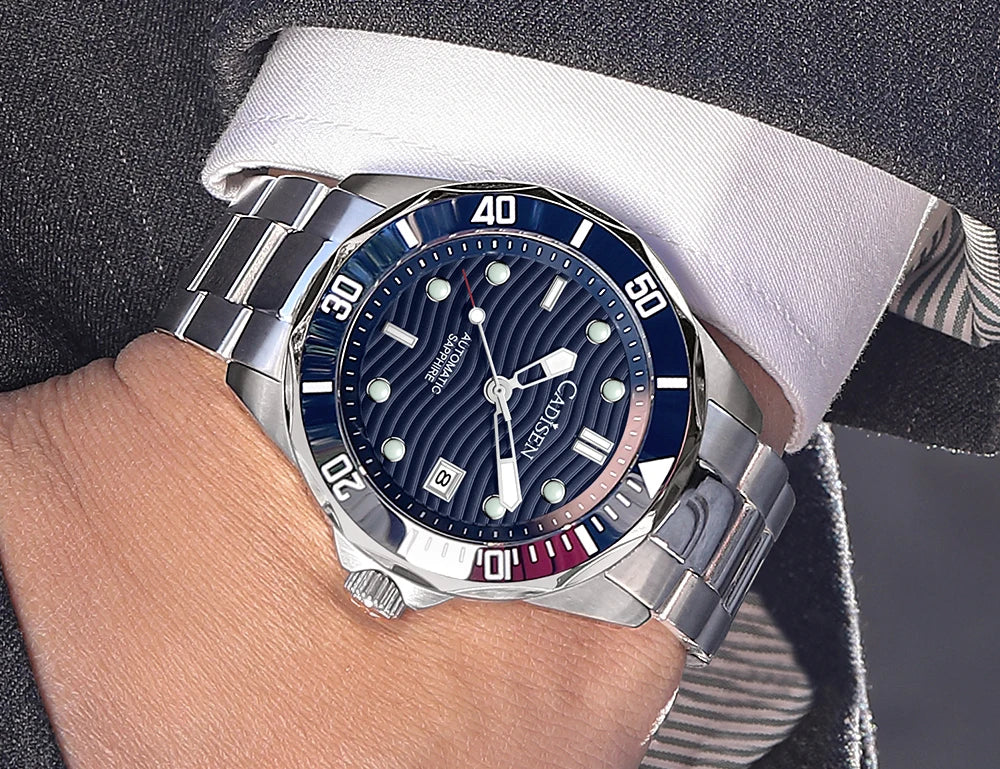 CADISEN C8201 Man Business Casula Automatic Watch - Acquisti Online