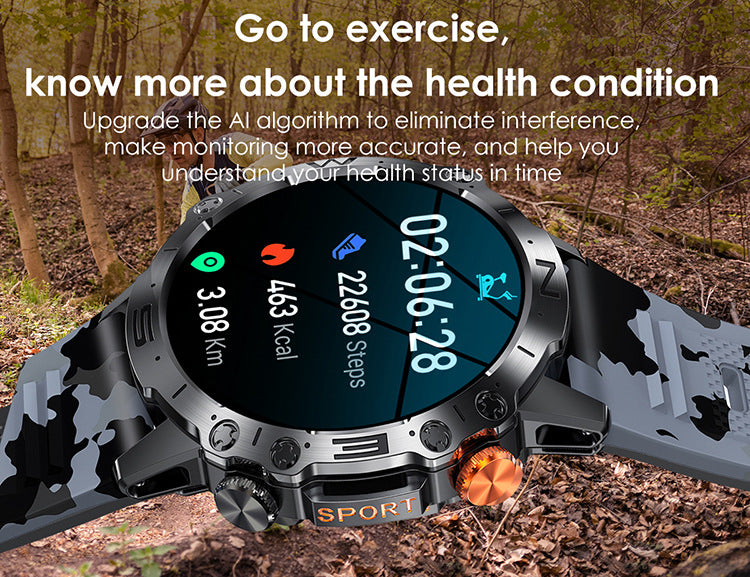 Fashion Man Bluetooth Outdoor Sport Smart Watch - Acquisti Online