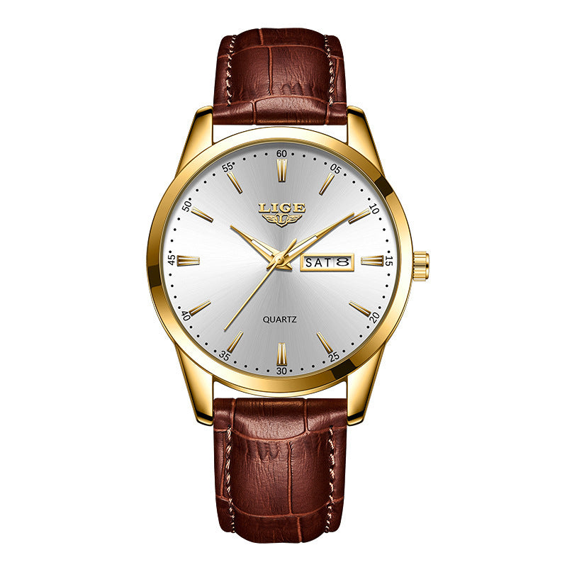 Orologio da uomo LIGE LG8970 elegante e impermeabile