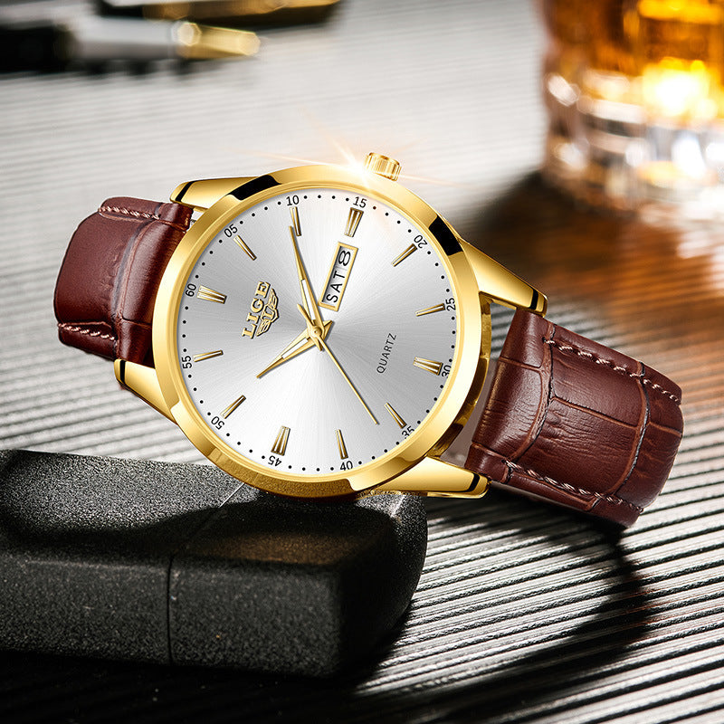 Orologio da uomo LIGE LG8970 elegante e impermeabile