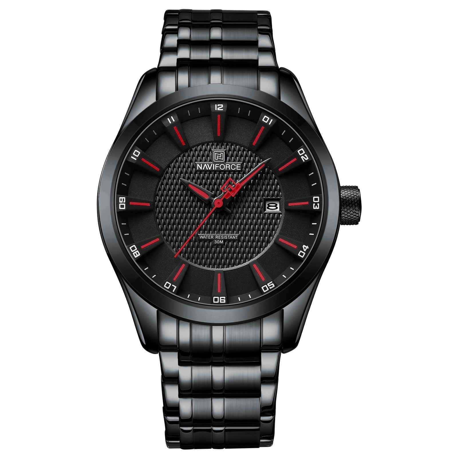 NAVIFORCE 8032 Man Business Casual Steel Strap Watch - Acquisti Online