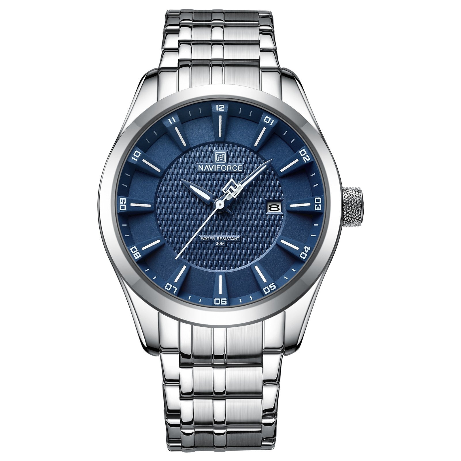 NAVIFORCE 8032 Man Business Casual Steel Strap Watch - Acquisti Online