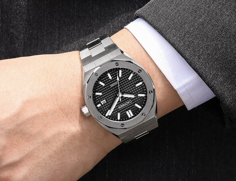 CADISEN C8193M-3 Man Automatic 100M Waterproof Luxury WristWatch - Acquisti Online