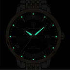 Man Luxury Fashion Steel Band Waterproof Watch - Acquisti Online